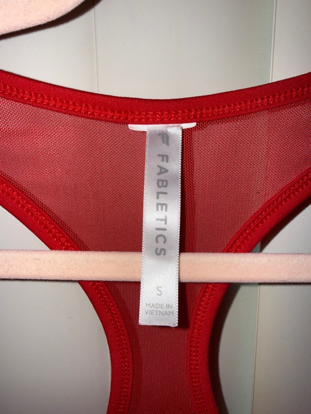 Fabletics Red Racerback Mini Dress - Picture 4 of 4